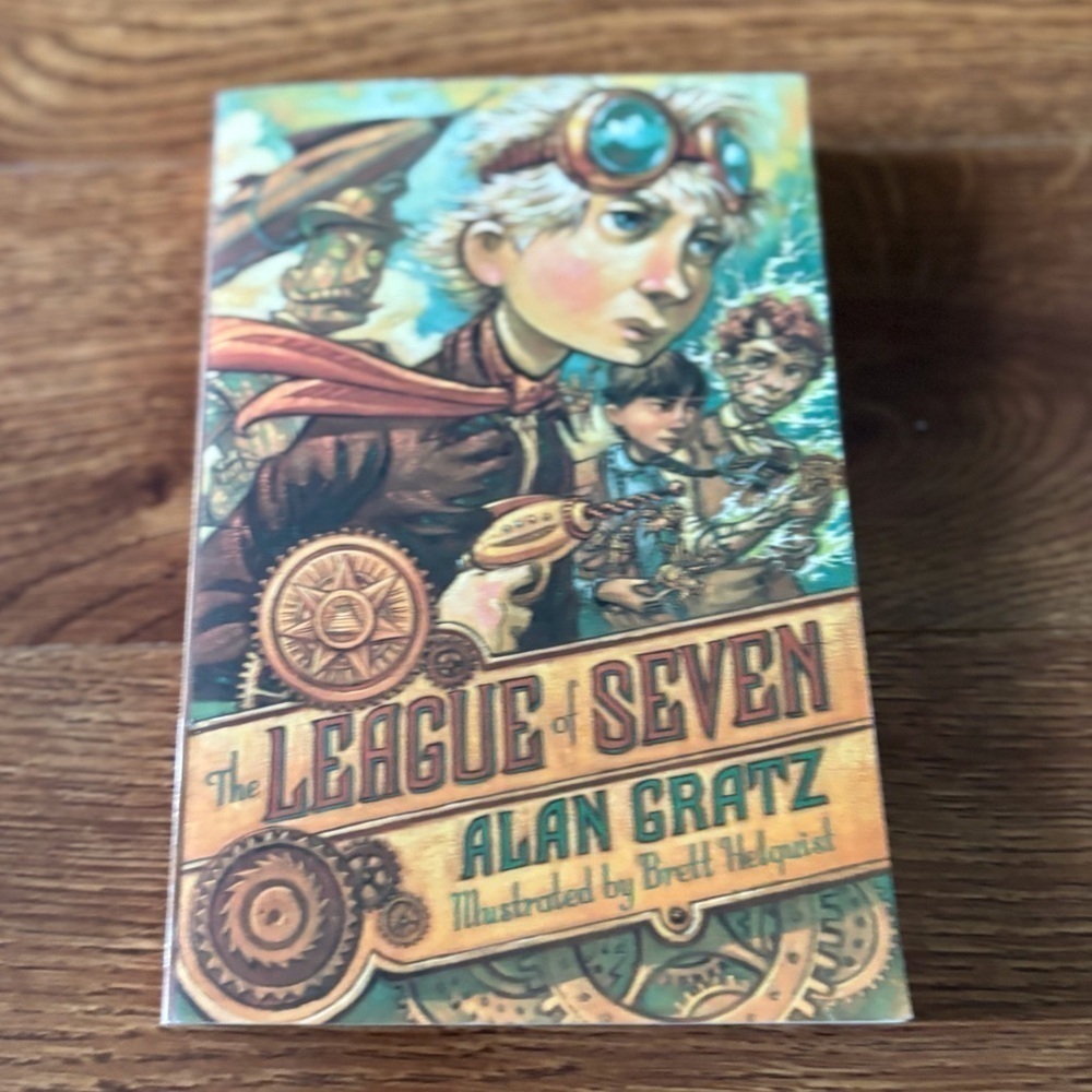 The League of Seven by Alan Gratz paperback book